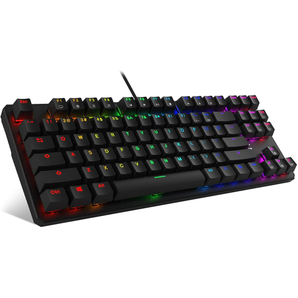 Mechanical Gaming Keyboard, 87 Keys Gaming Keyboard